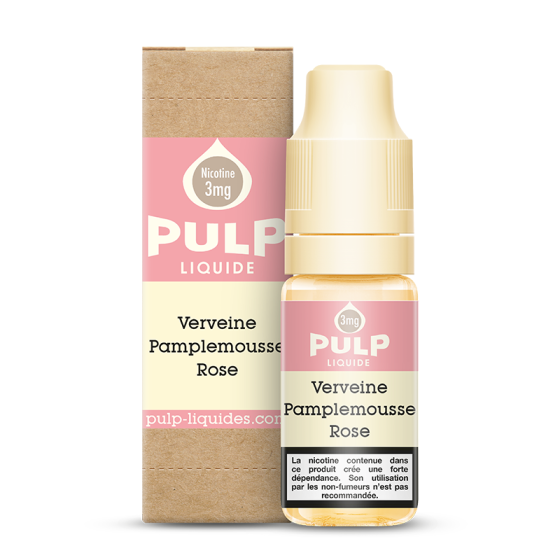 E-liquide Verveine Pamplemousse Rose 10 mL - Pulp