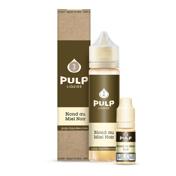 E-liquide Blond au Miel Noir 60 mL - Pulp
