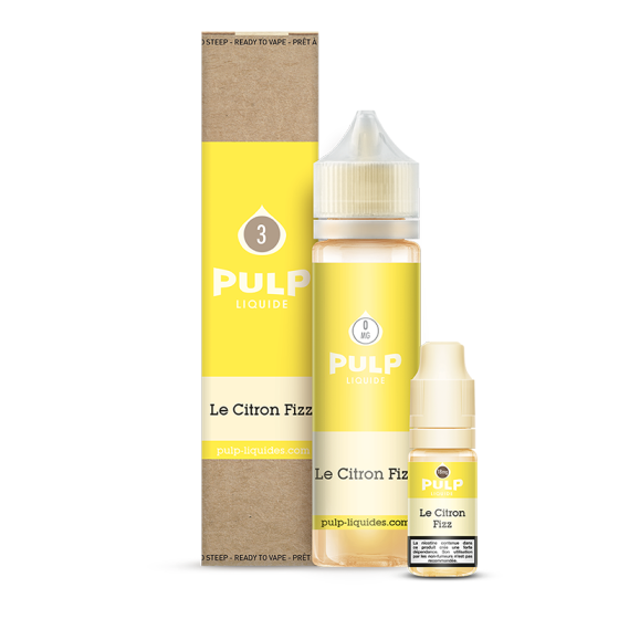 E-liquide Citron Fizz 60 mL - Pulp
