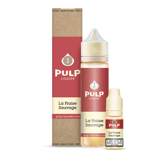 E-liquide Fraise Sauvage 60 mL - Pulp