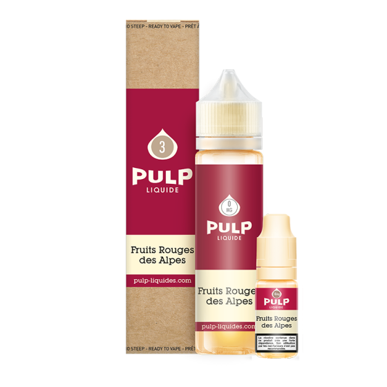 E-liquide Fruits Rouges des Alpes 60 mL - Pulp