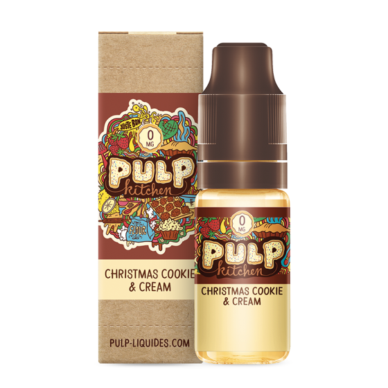 E-liquide Christmas Cookie & Cream 10 mL - Pulp Kitchen