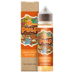E-liquide Orange Épicée 50 mL - Pulp Kitchen