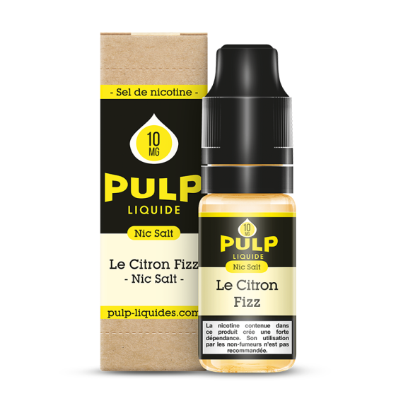 E-liquide Citron Fizz Nic Salt 10 mL - Pulp