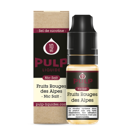 E-liquide Fruits Rouges des Alpes Nic Salt 10 mL - Pulp