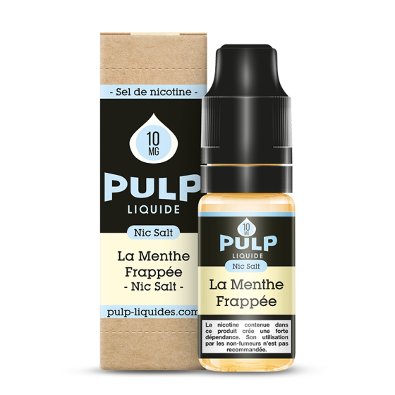 E-liquide Menthe Frappée Nic Salt 10 mL - Pulp