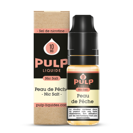 E-liquide Peau de Pêche Nic Salt 10 mL - Pulp
