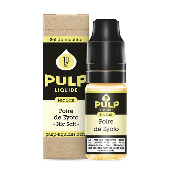 E-liquide Poire de Kyoto Nic Salt 10 mL - Pulp
