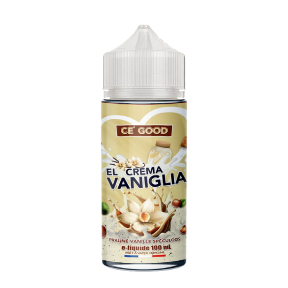 E-liquide El Crema Vaniglia 100 mL - Ce'Good