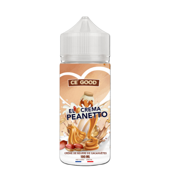E-liquide El Crema Peanetto 100 mL - Ce'Good