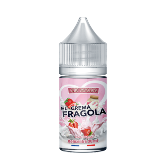 Concentré El Crema Fragola 30 mL - Ce'Good