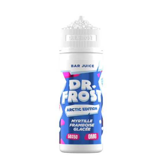E-liquide Myrtille Framboise Glacée 100 mL - Dr.Frost