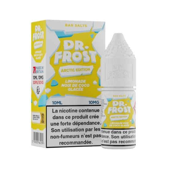 E-liquide Limonade Noix de Coco Glacée 10 mL - Dr.Frost