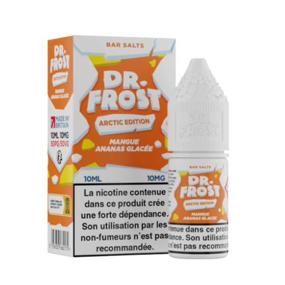 E-liquide Mangue Ananas Glacée 10 mL - Dr.Frost
