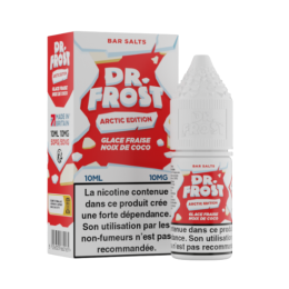 E-liquide Glace Fraise Noix de Coco 10 mL - Dr.Frost