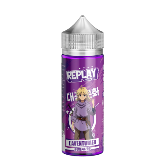 E-liquide L'Aventurier 100 mL - Replay