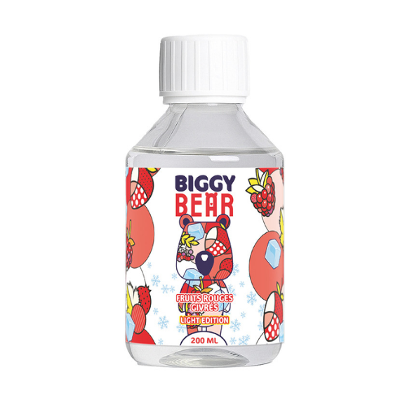 E-liquide Fruits Rouges Givrés (Light Edition) 200 mL - Biggy Bear
