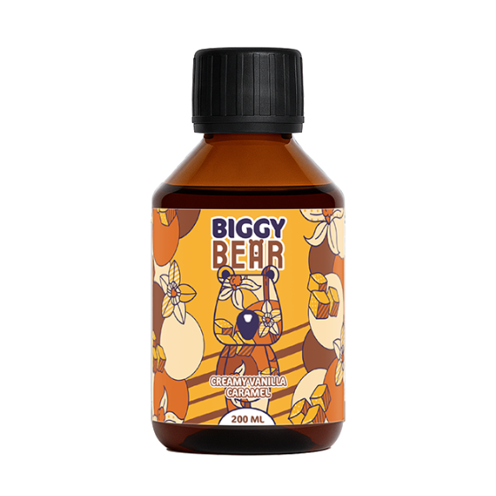 E-liquide Creamy Vanilla Caramel 200 mL - Biggy Bear
