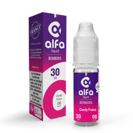 E-liquide Candy Fraise (30 VG) 10 mL - Alfaliquid