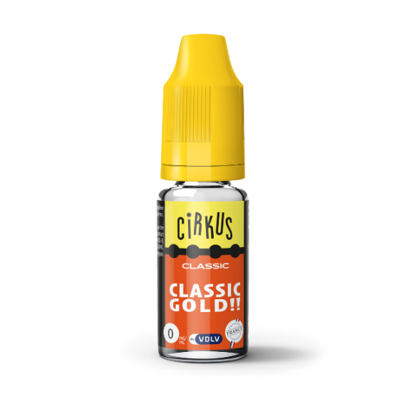 E-liquide Classic Gold 10 mL - CirKus (VDLV)