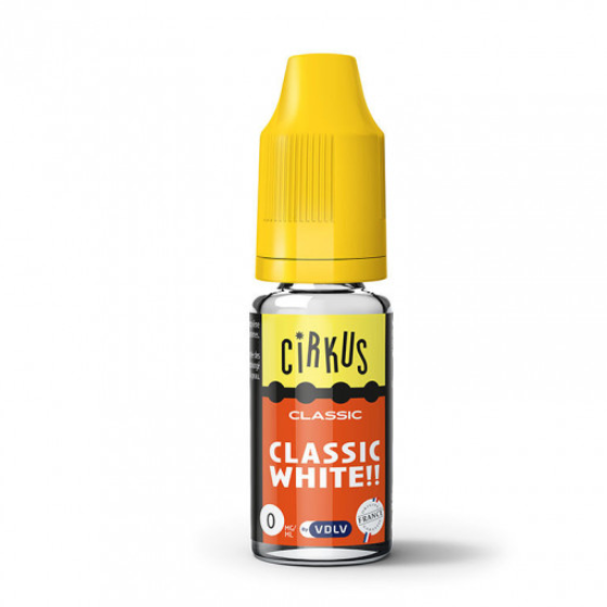 E-liquide Classic White 10 mL - CirKus (VDLV)