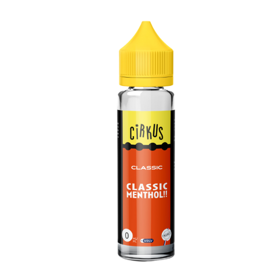 E-liquide Classic Menthol 50 mL - CirKus (VDLV)