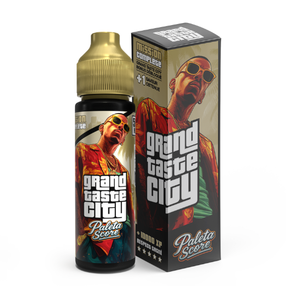 E-liquide Paleta Score 50 mL - Grand Taste City