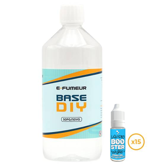 Pack DIY 50/50 1 L - E-Fumeur