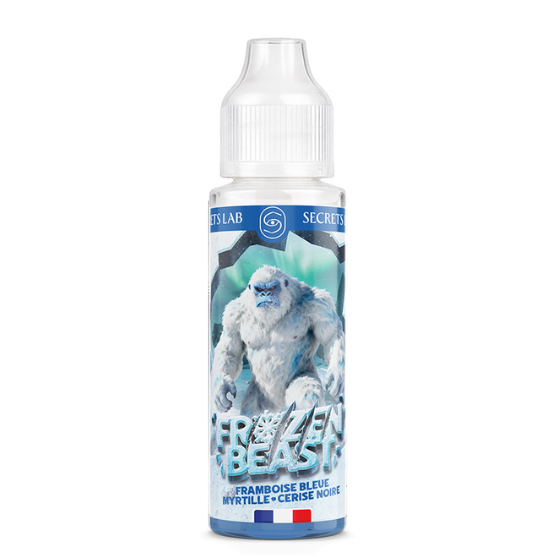 E-liquide Framboise Bleue Myrtille Cerise Noire 50 mL - Frozen Beast