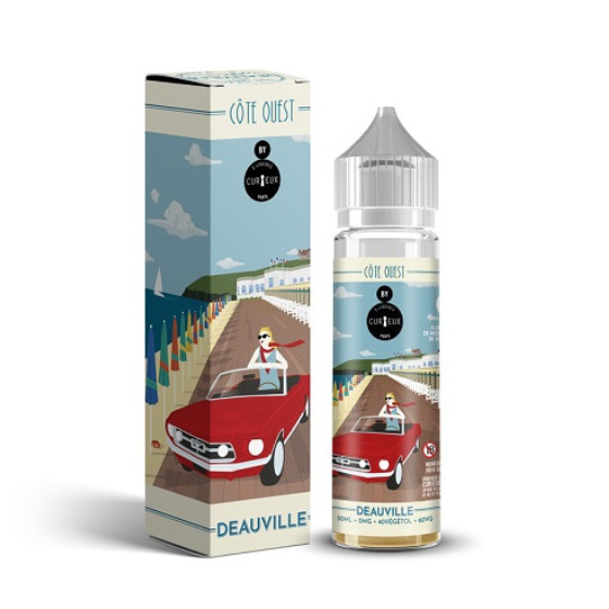 E-liquide Deauville 50 mL - Côte Ouest (Curieux)