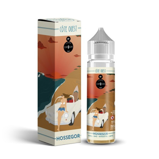 E-liquide Hossegor 50 mL - Côte Ouest (Curieux)