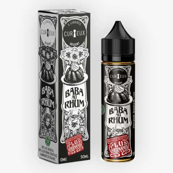 E-liquide Baba Au Rhum 50 mL - Dessert (Curieux)