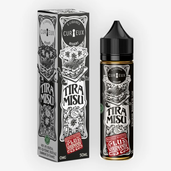 E-liquide Tiramisu 50 mL - Dessert (Curieux)