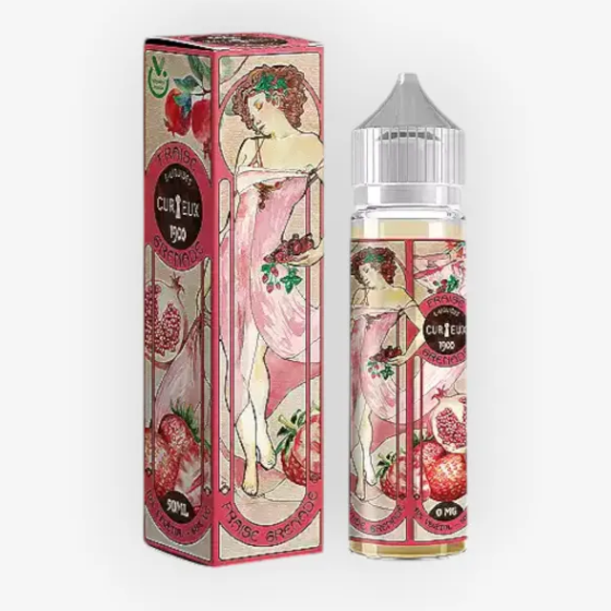 E-liquide Fraise Grenade 50 mL - 1900 (Curieux)