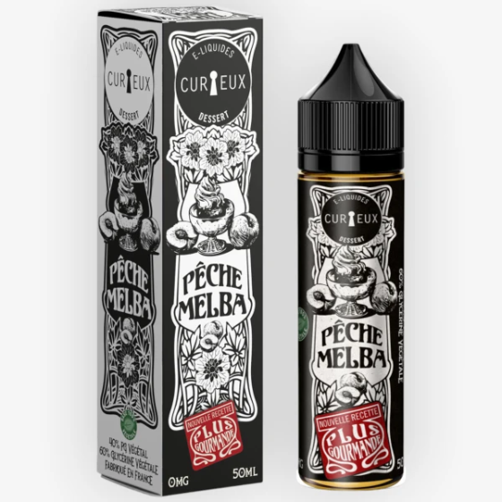 E-liquide Peche Melba 50 mL - Dessert (Curieux)