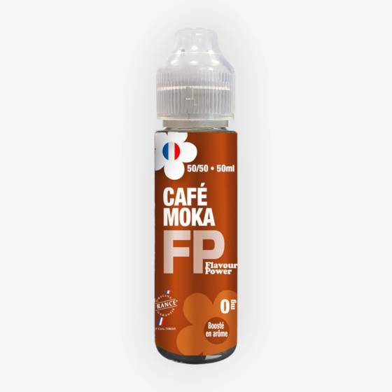 E-liquide Cafe Moka 50/50 50 mL - 50/50 Flavour Power