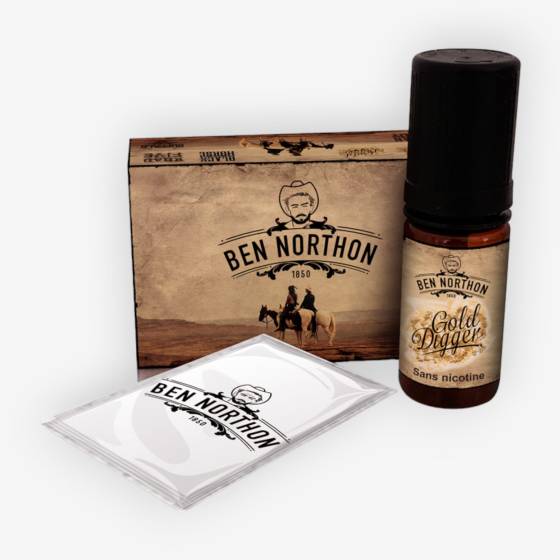E-liquide Gold Digger 10 mL - Ben Northon