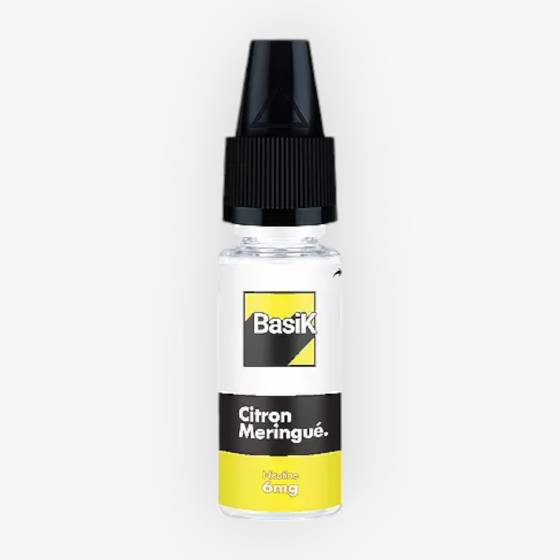 E-liquide Citron Meringue 10 mL - BasiK Cloud Vapor