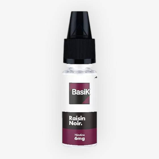 E-liquide Raisin Noir 10 mL - BasiK Cloud Vapor
