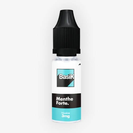 E-liquide Menthe Forte 10 mL - BasiK Cloud Vapor
