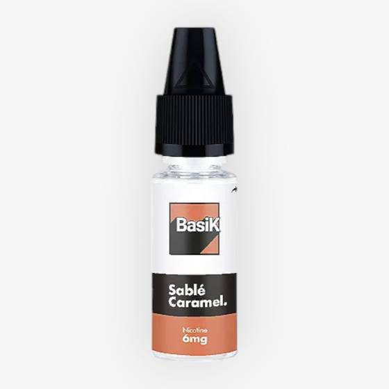 E-liquide Sable Caramel 10 mL - BasiK Cloud Vapor