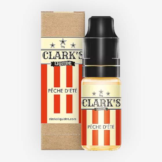 E-liquide Peche D'Ete 10 mL - Clark s Liquide