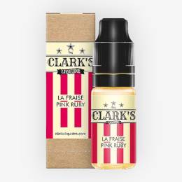 E-liquide La Fraise Pink Ruby 10 mL - Clark s Liquide