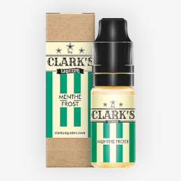 E-liquide Menthe Frost 10 mL - Clark s Liquide