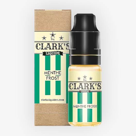 E-liquide Menthe Frost 10 mL - Clark s Liquide