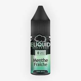 E-liquide Menthe Fraiche 10 mL - Eliquid France