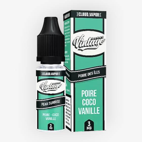E-liquide Pear Sunrise 10 mL - Vintage