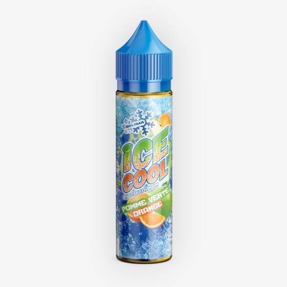 E-liquide Pomme Verte Orange 50 mL - Ice Cool (Liquidarom)
