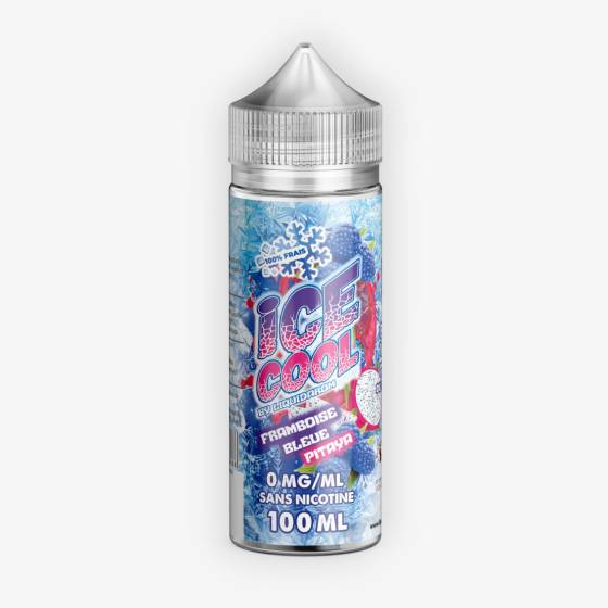 E-liquide Framboise Bleue Pitaya 100 mL - Ice Cool (Liquidarom)