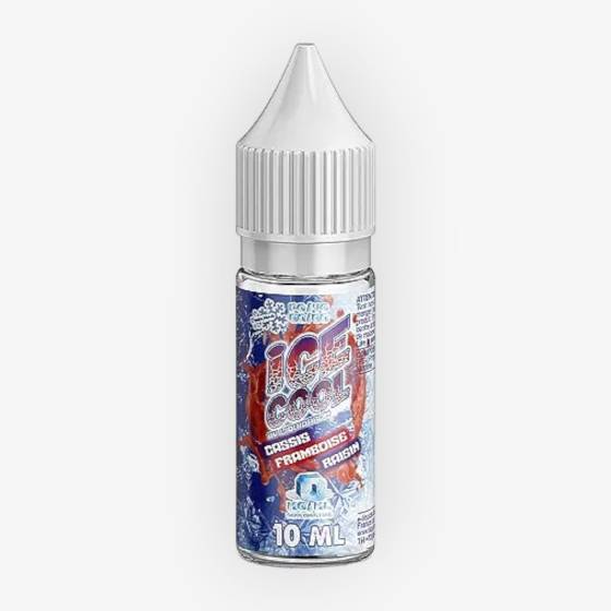 E-liquide Cassis Framboise Raisin 10 mL - Ice Cool (Liquidarom)